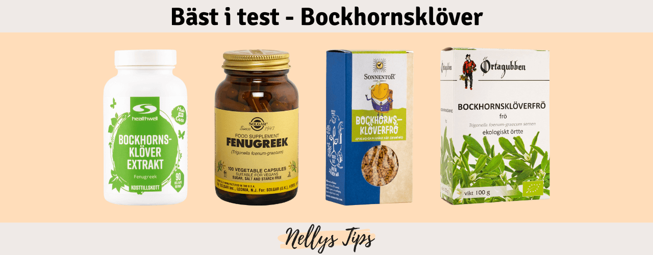 Bockhornsklöver bäst i test