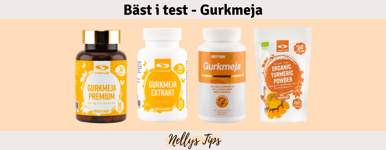 Gurkmeja Bäst i test