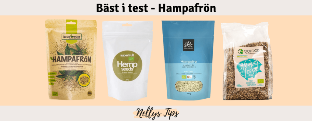 Hampafrön Bäst i test