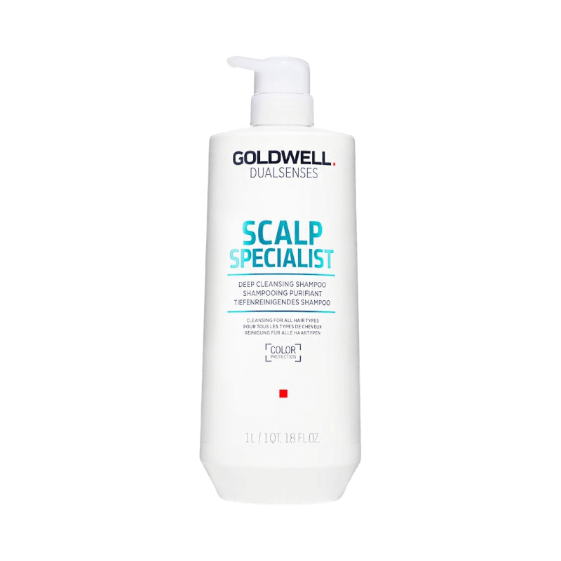 Goldwell Dualsenses Scalp Specialist Deep Cleansing Shampoo, djuprengörande schampo för hår och hårbotten.