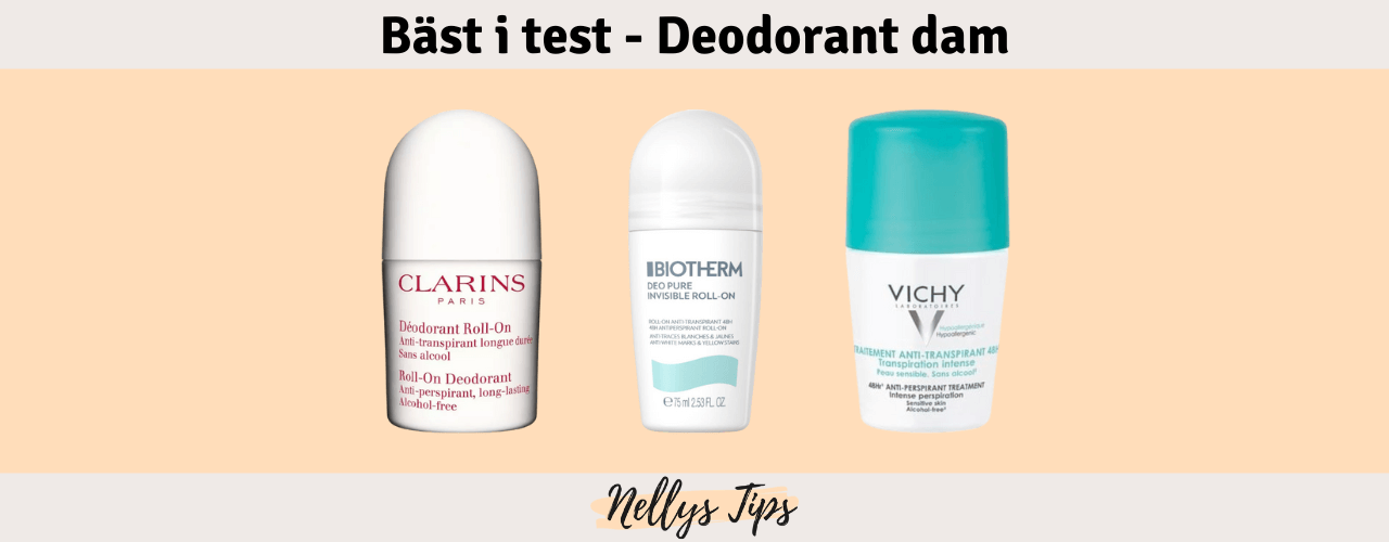 Deodorant dam Bäst i test