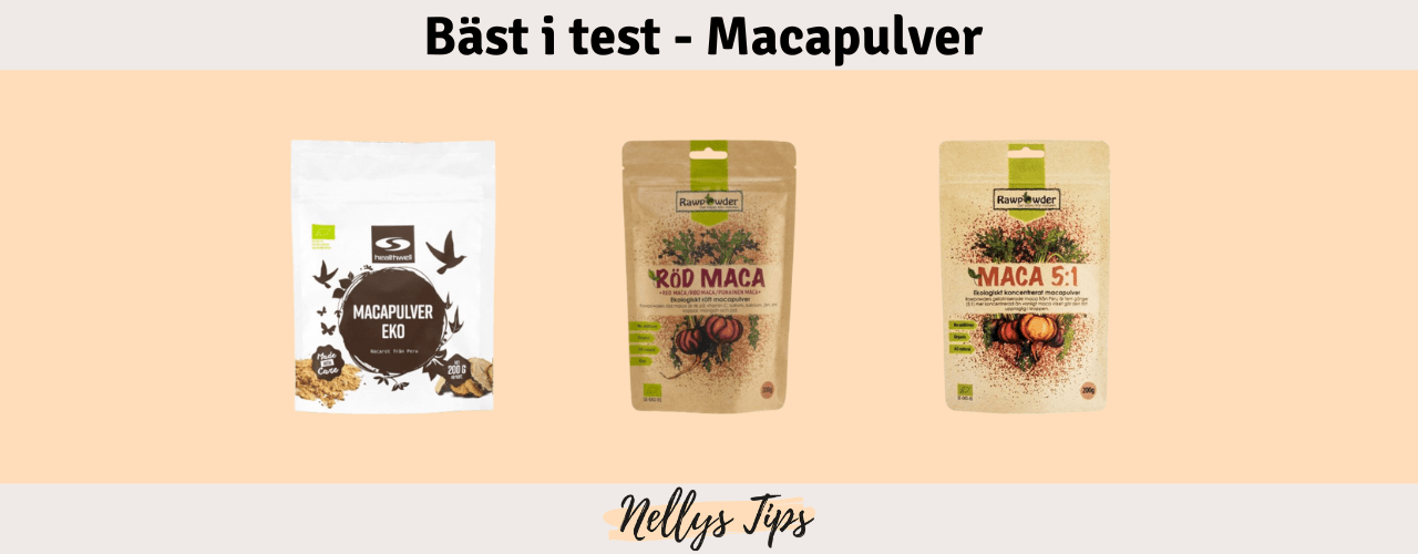 Macapulver Bäst i test