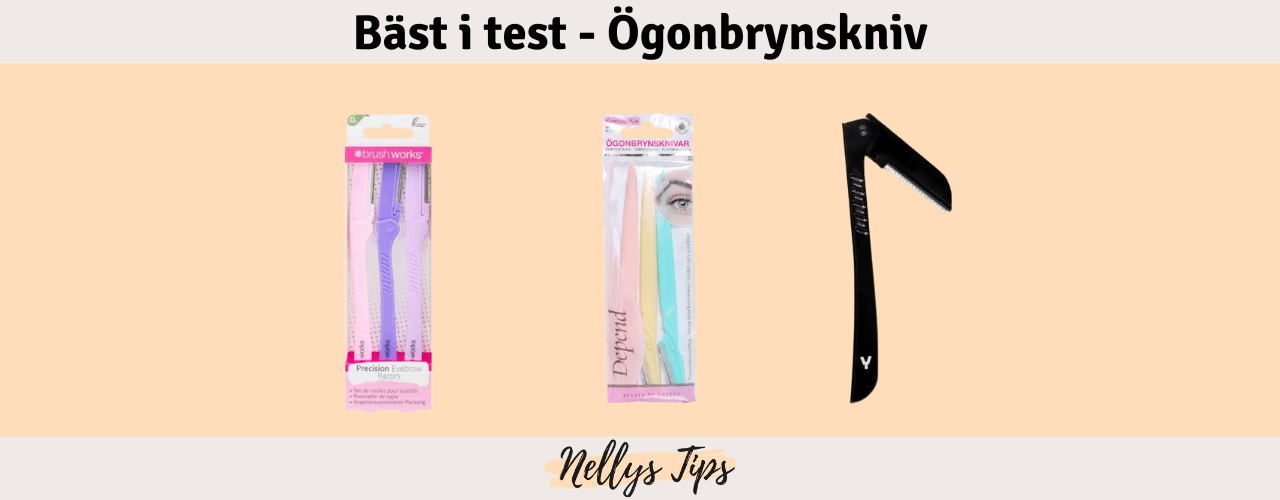 Ögonbrynskniv Bäst i test