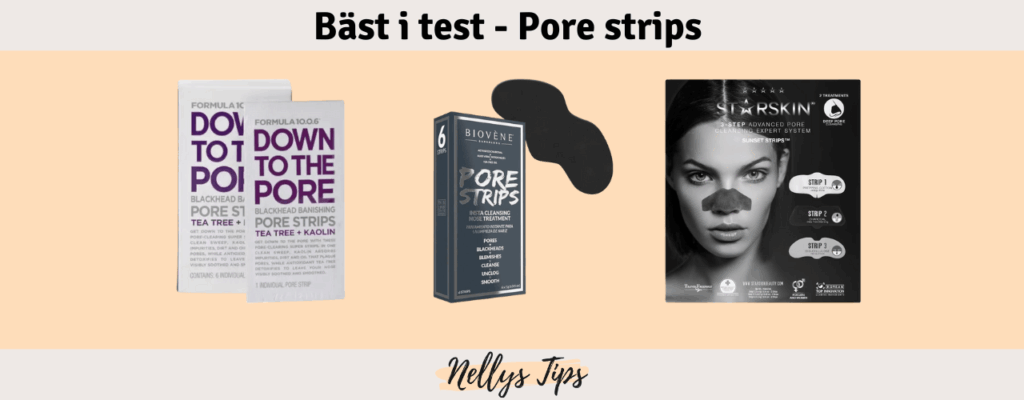 Pore strips Bäst i test