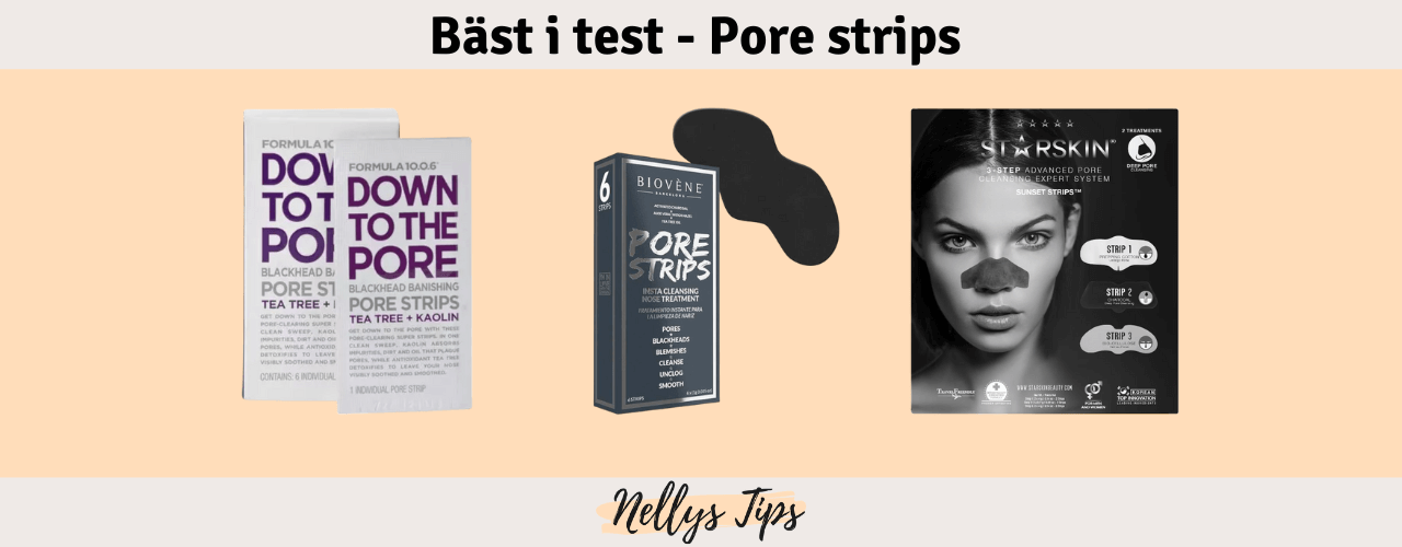 Pore strips Bäst i test