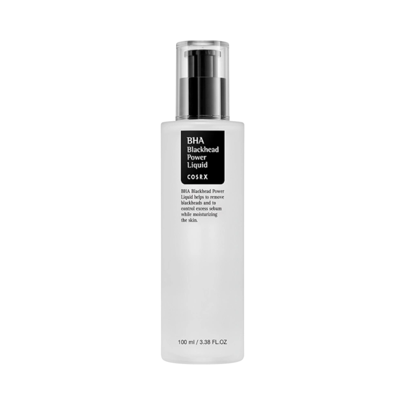 CosRx BHA Blackhead Power Liquid – exfolierande vätska med BHA som motverkar pormaskar, 100 ml.