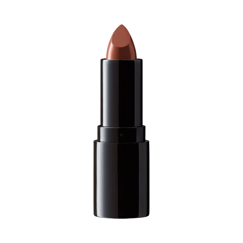 IsaDora Perfect Moisture Lipstick – återfuktande läppstift i chokladbrun nyans 220 Chocolate Kiss.