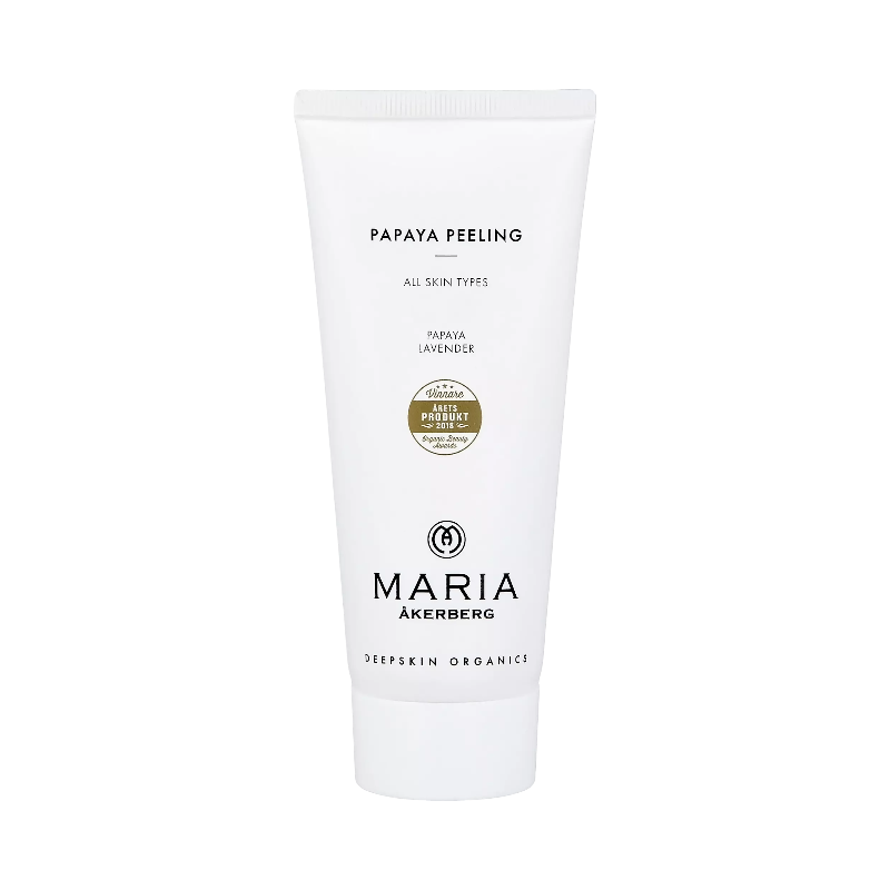 Maria Åkerberg Papaya Peeling – ekologisk enzympeeling med papaya och lavendel, 100 ml.