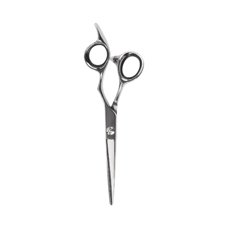 Rapunzel of Sweden silverfärgade extensionsax, perfekt för klippning av hårförlängningar.