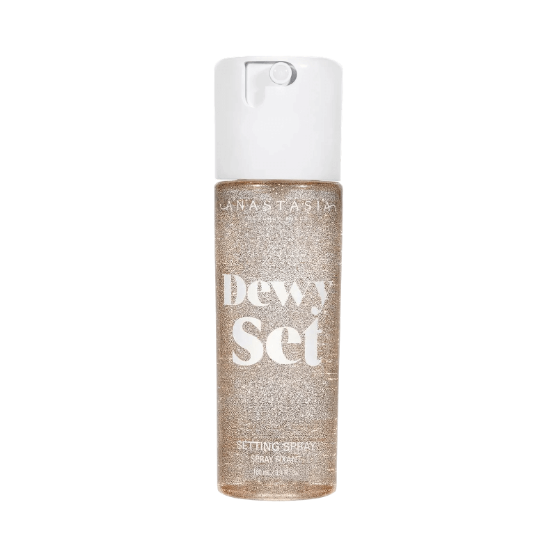 Anastasia Dewy Set setting spray med återfuktande och lystergivande formula