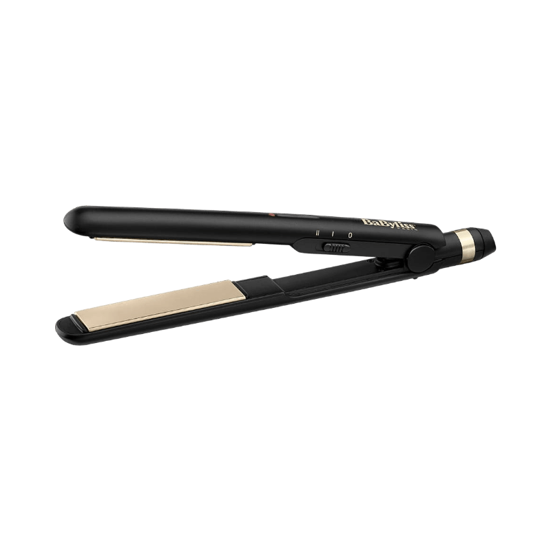 Plattång BaByliss Ceramic Straight 230 med keramiska plattor för jämn och skonsam hårstyling.