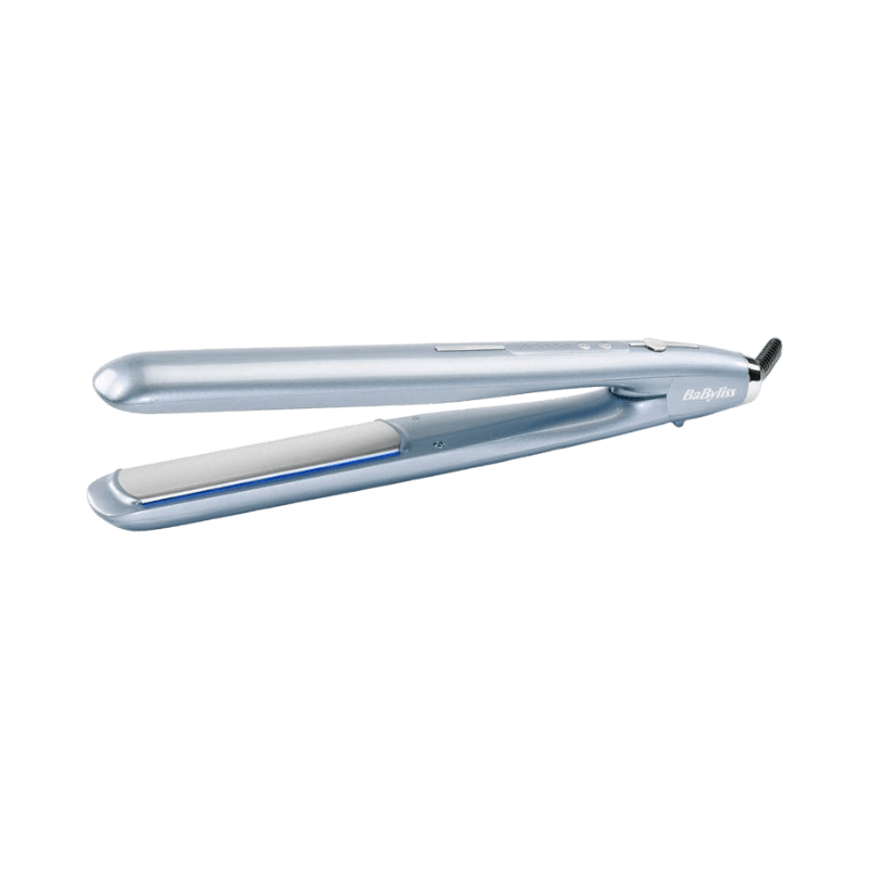 BaByliss Hydro-Fusion plattång med jonisk teknologi för glansigt och frizzfritt resultat.