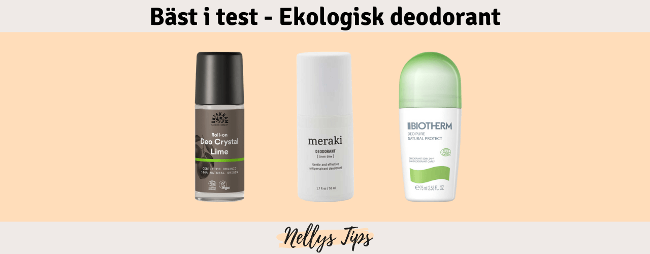 Ekologisk deodorant Bäst i test
