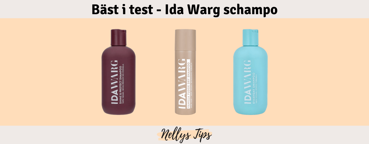 Ida Warg schampo Bäst i test