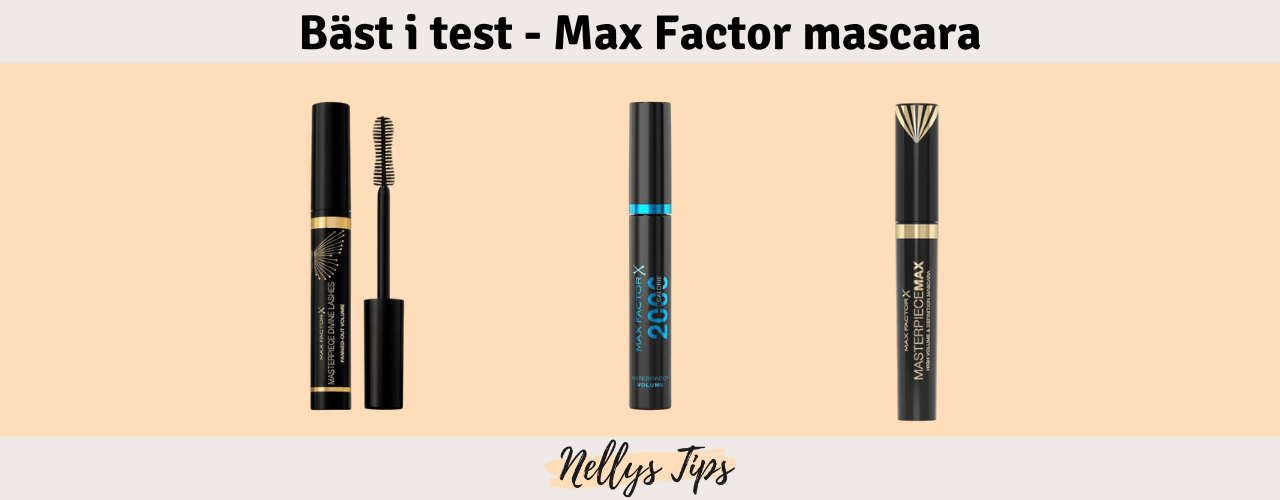 Max Factor mascara Bäst i test