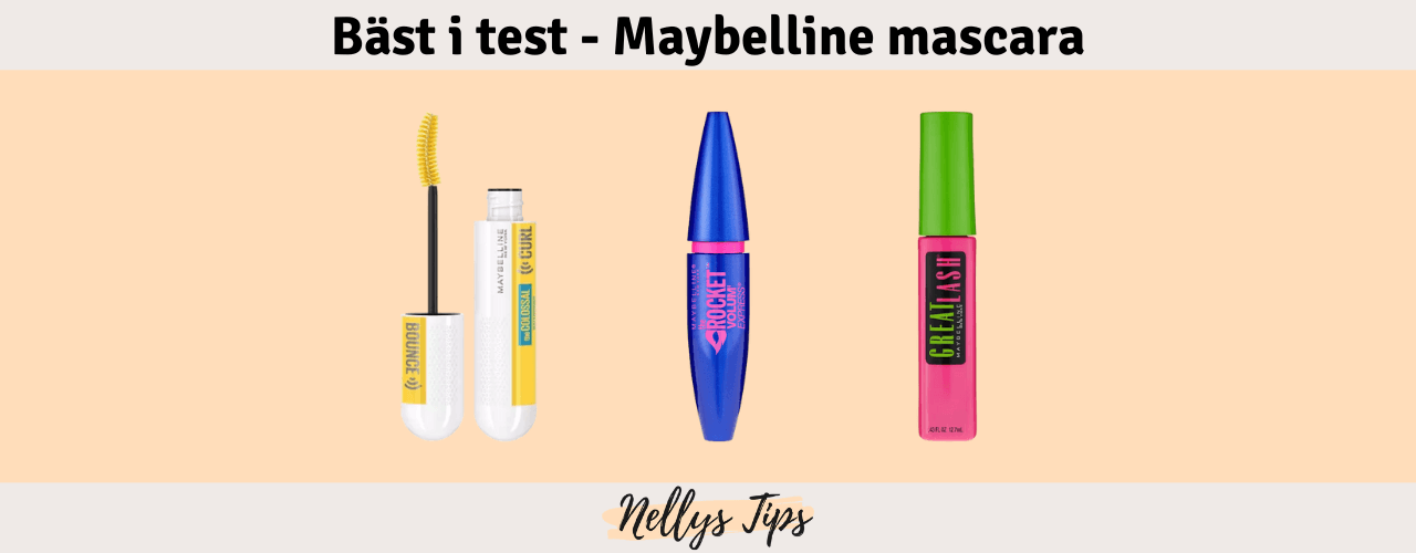 Maybelline mascara Bäst i test