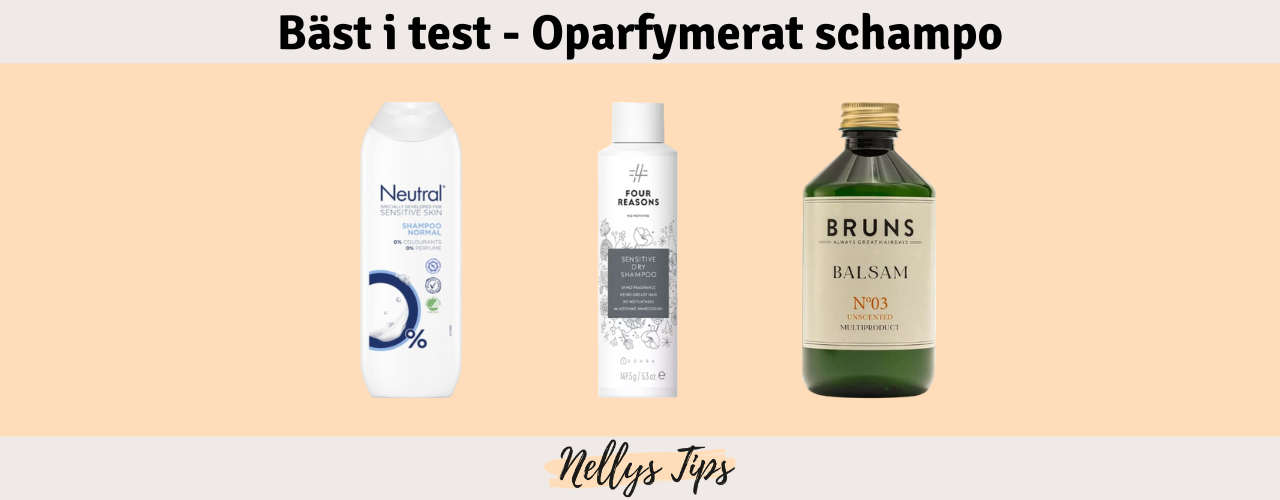Oparfymerat schampo Bäst i test