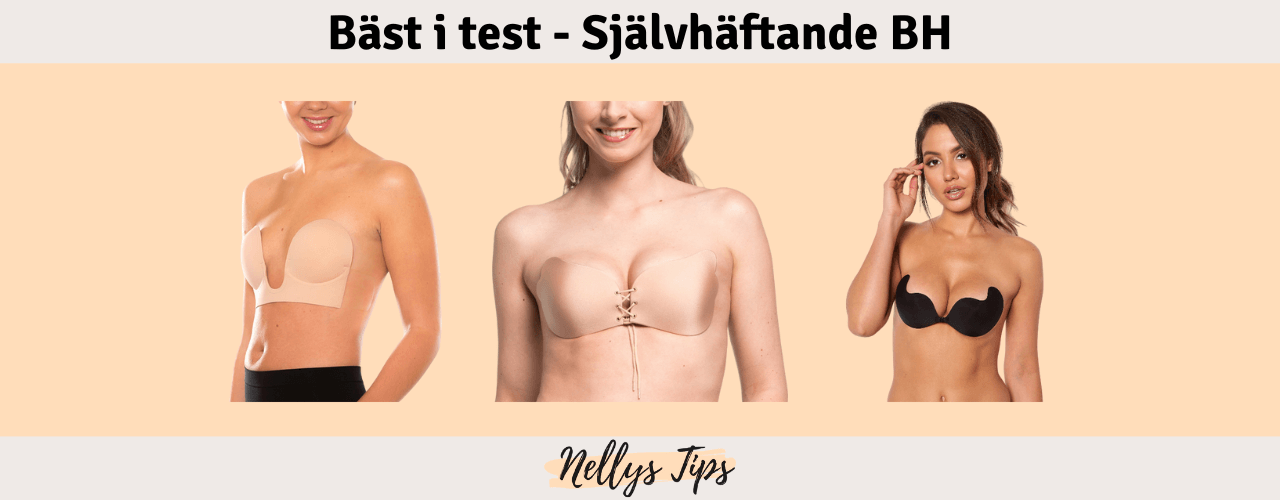 Självhäftande BH Bäst i test