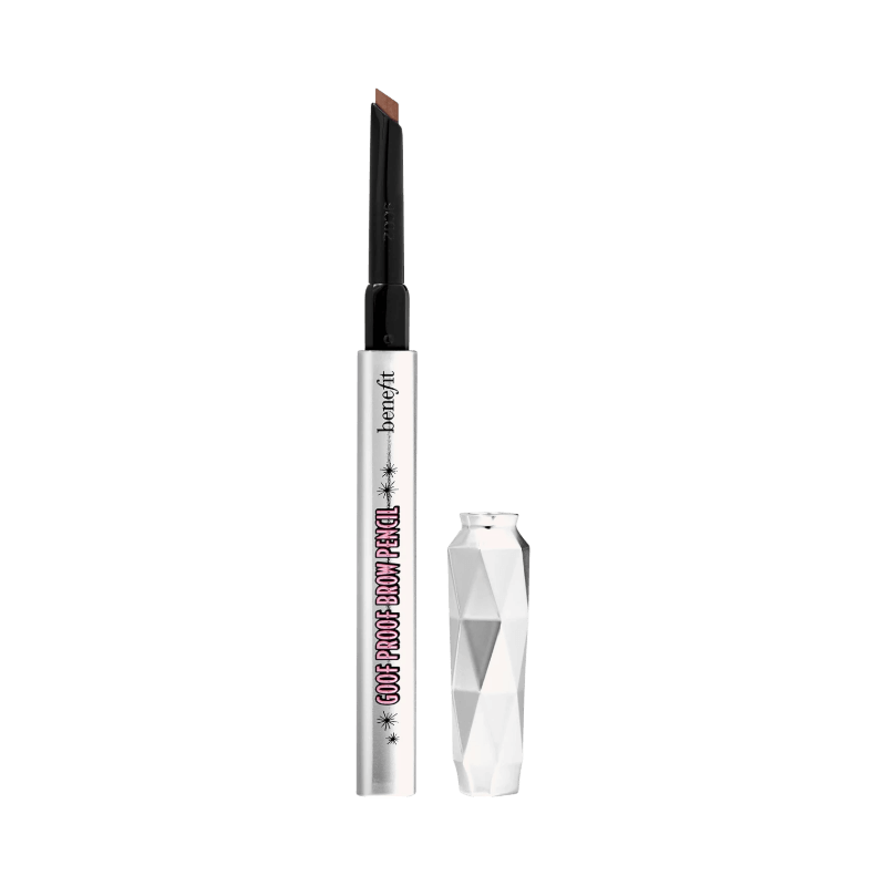 Benefit Goof Proof Eyebrow Pencil Mini – vinklad ögonbrynspenna i silver för enkel och exakt applicering