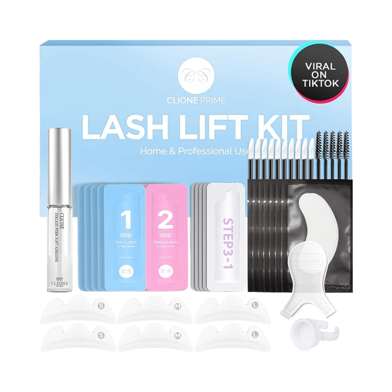 CLIONE Prime Lash Lift Kit – komplett franspermanent-kit för hemmabruk, populärt på TikTok