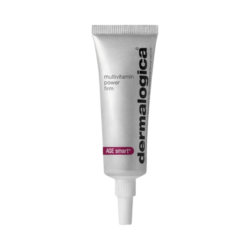 Dermalogica Multivitamin Power Firm med antioxidanter för att stärka huden runt ögonen.