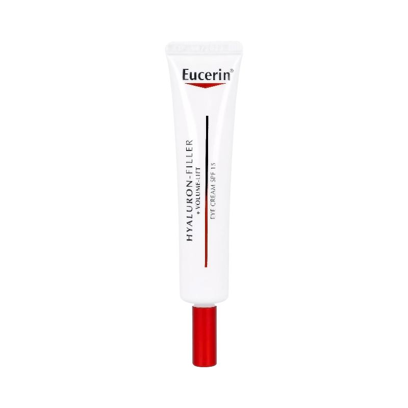 Eucerin ögonkräm med hyaluronsyra och SPF15 för volym och fasthet