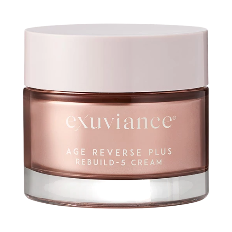 Exuviance Age Reverse Rebuild-5 Cream för mogen hud med uppstramande effekt.