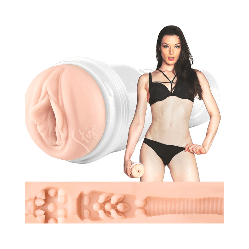 Fleshlight Stoya Destroya med realistisk design och struktur för intensiv stimulans