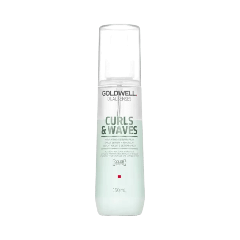 Goldwell Curls & Waves spray ger återfuktning och definition för lockigt hår.