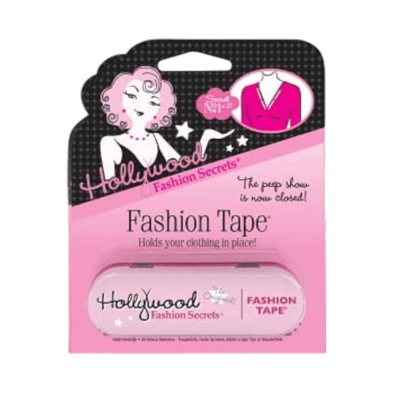 Original Fashion Tape från Hollywood, håller kläder säkert på plats.