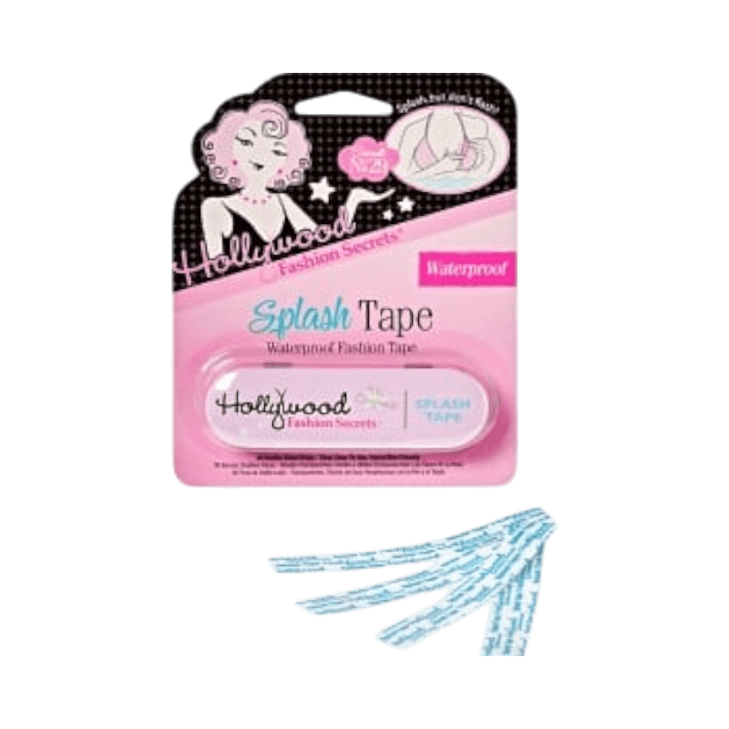 Vattentålig Splash Tape från Hollywood Fashion Secrets med engångsremsor.
