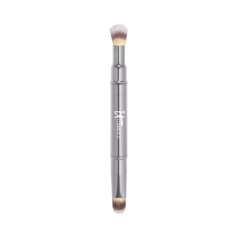 IT Cosmetics dubbelsidig airbrush concealerborste för exakt täckning