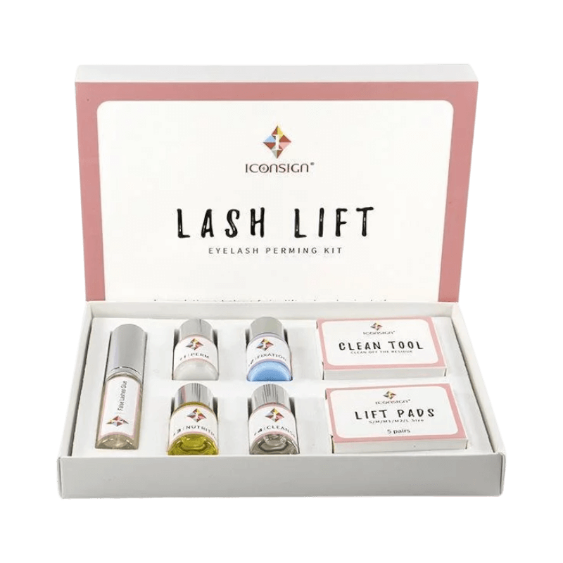 Iconsign Lash Lift Kit – ögonfranspermanent-kit med alla nödvändiga steg för hemmabruk och salong
