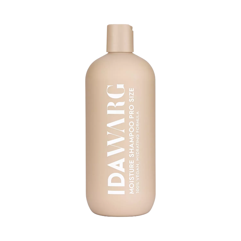 Ida Warg Moisture Shampoo 500 ml med återfuktande formula för torrt hår i salongsstorlek