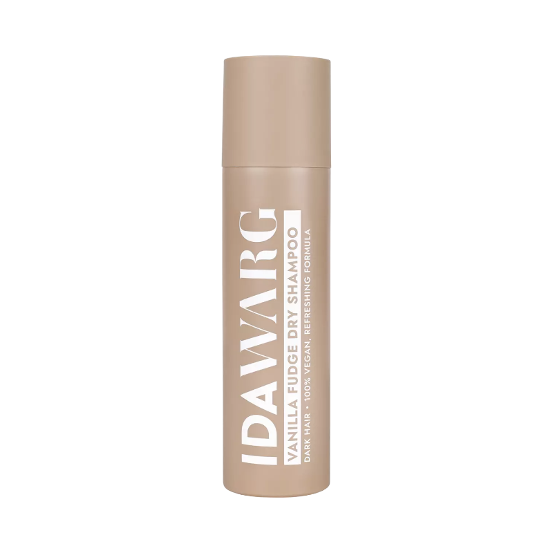 Ida Warg Vanilla Fudge Dry Shampoo 150 ml för mörkt hår, ger volym och fräsch känsla utan tvätt