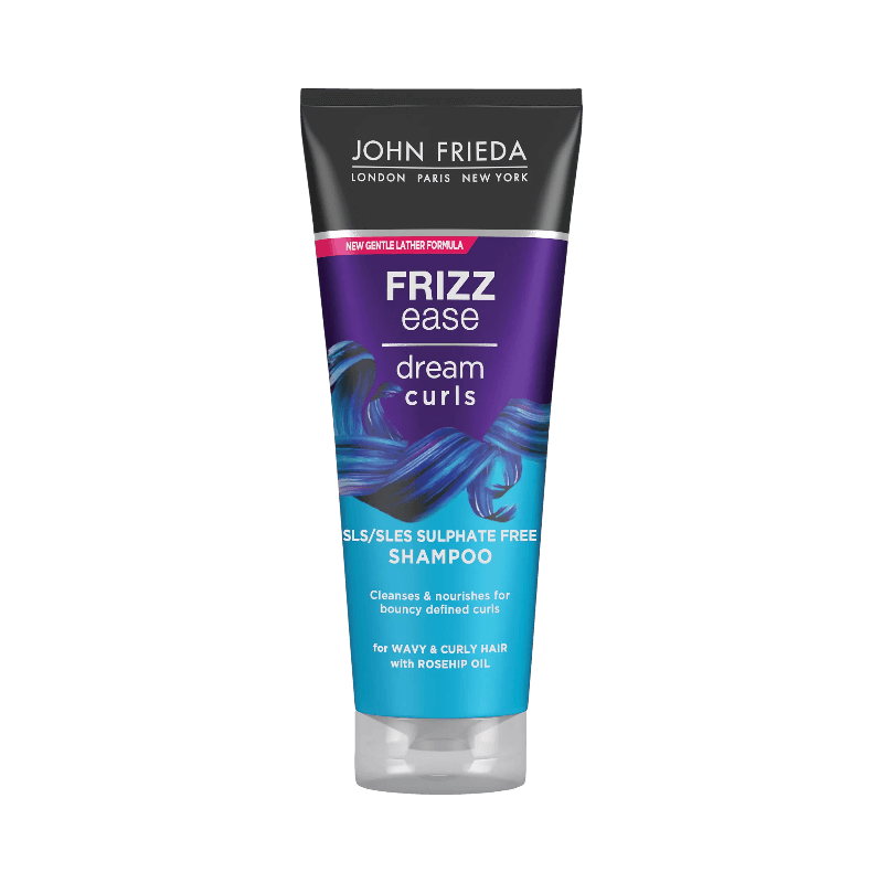 John Frieda Frizz Ease Dream Curls – sulfatfritt schampo för lockigt hår med nyponolja