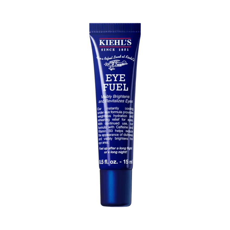 Kiehl’s Eye Fuel med koffein och vitamin B3 som piggar upp trötta ögon