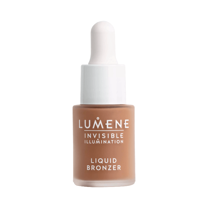 Lumene flytande bronzer Summer Glow med pipett för enkel applicering