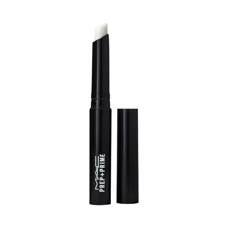 MAC Prep + Prime Lip Primer – genomskinlig primer som förbereder läpparna för jämn applicering av läppfärg.