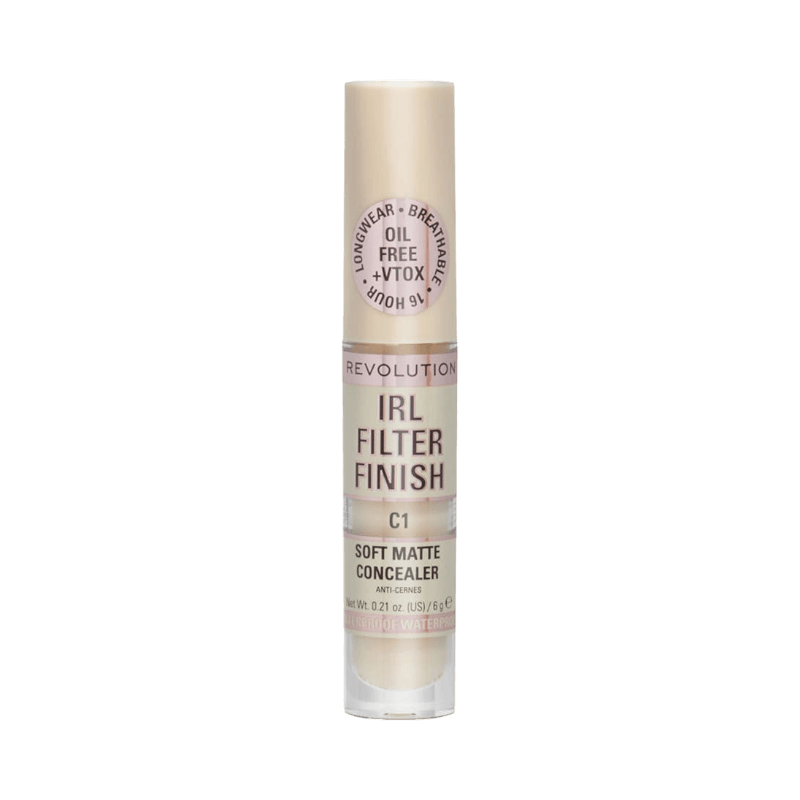 Makeup Revolution IRL Filter Finish Concealer med matt finish och lång hållbarhet