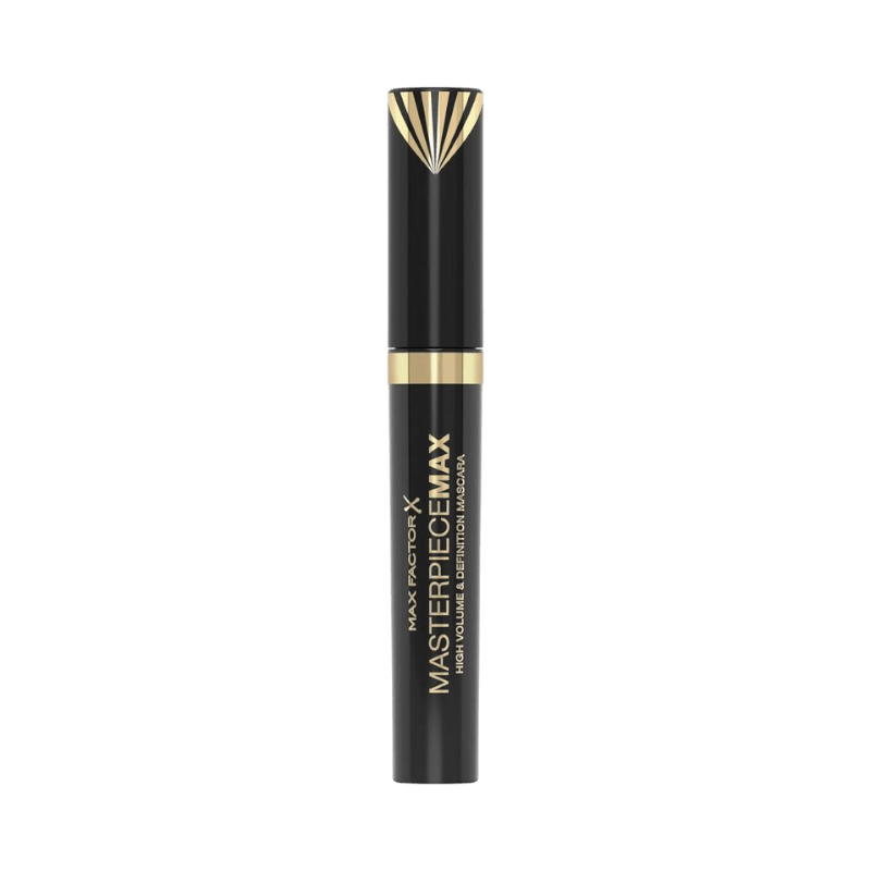 Max Factor Masterpiece mascara för hög volym och definition i intensivt svart nyans.