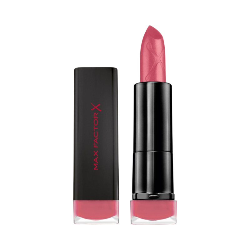 Max Factor Velvet Matte Lipstick i nyansen 20 Rose med silkesmatt finish