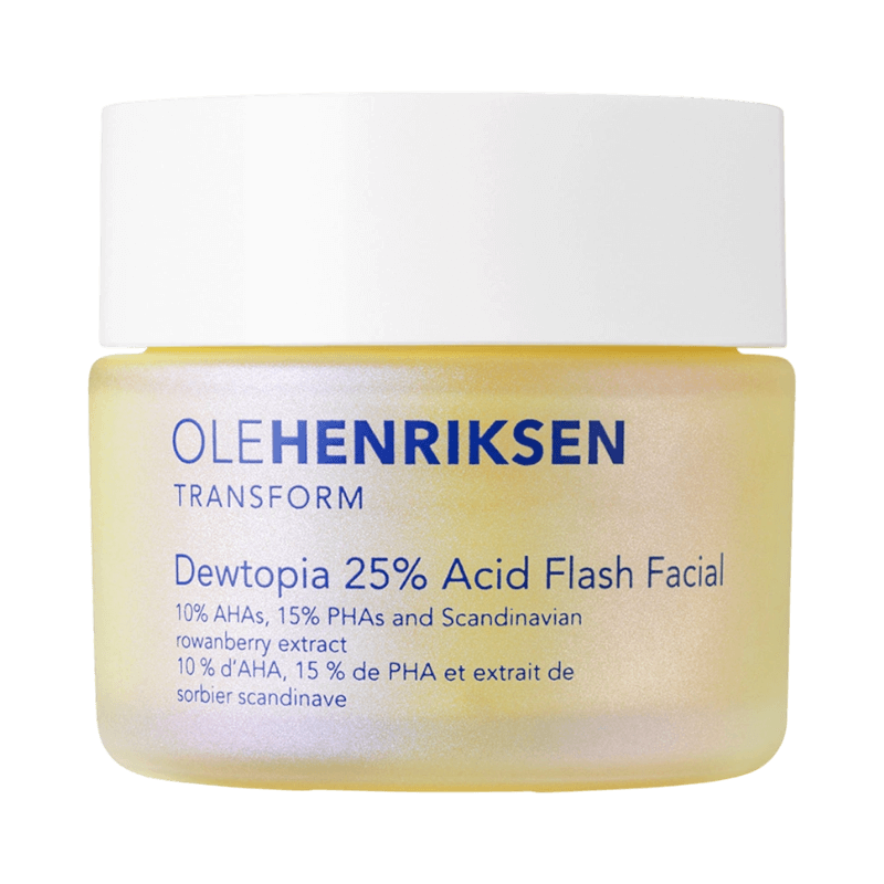 Ole Henriksen Dewtopia ansiktsmask med AHA och PHA för förnyad hudstruktur