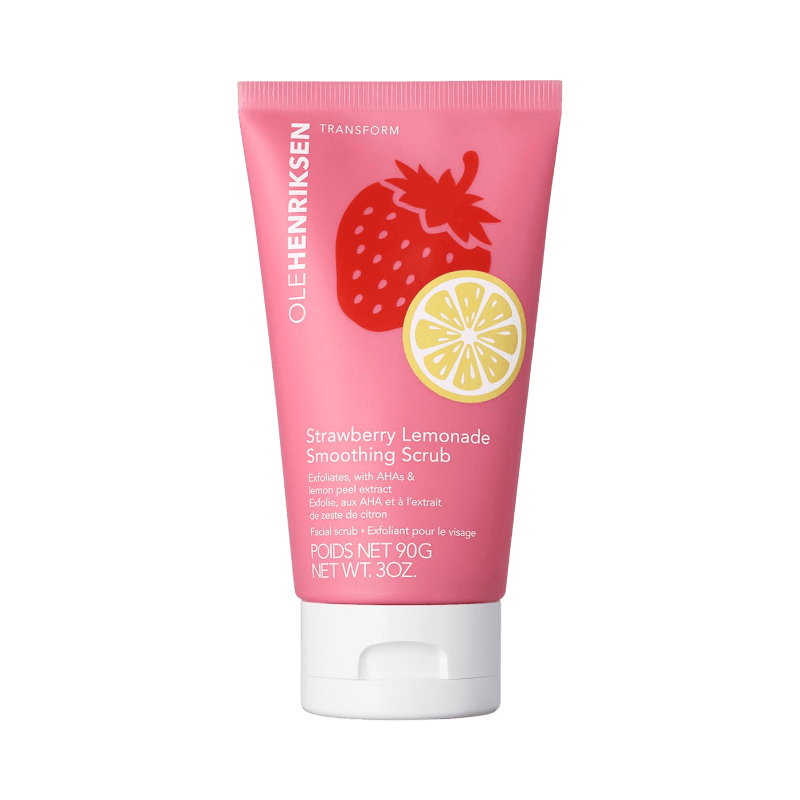 Ole Henriksen Strawberry Lemonade Scrub med AHA och citron för mjuk och klar hud