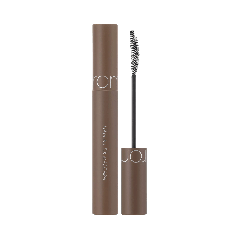 Rom&nd Han All Fix Mascara i nyansen L03 Long Hazel för naturligt definierade och längre fransar.