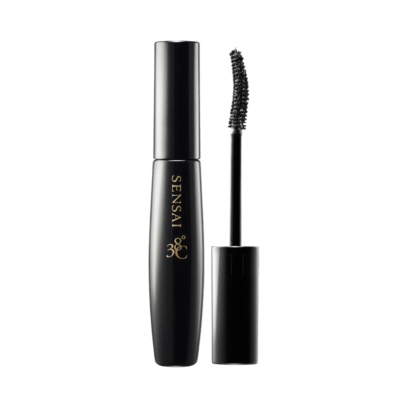 Sensai 38°C Volumising Mascara med böjd borste – för intensiv volym och lyft i varje frans.