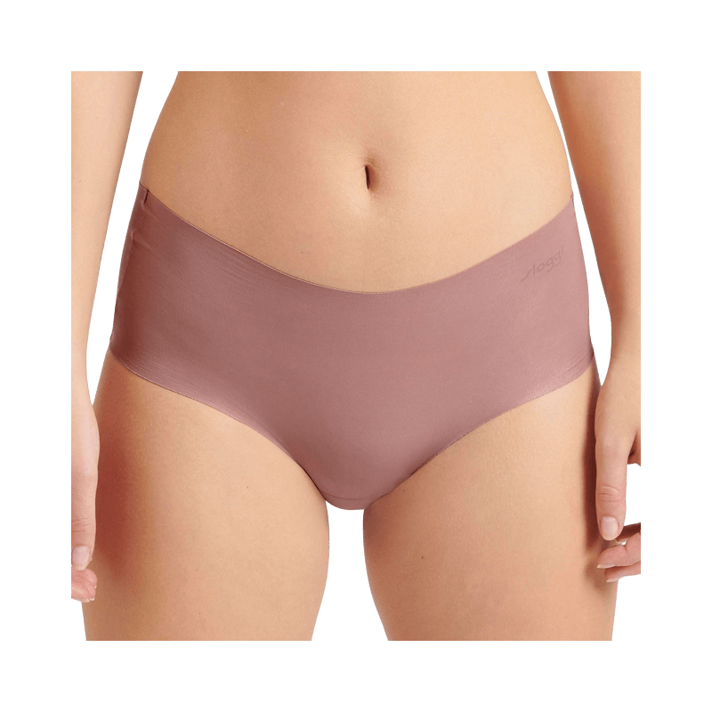 Mjuka shorts-trosor i mikrofiber från Sloggi i rosa nyans.