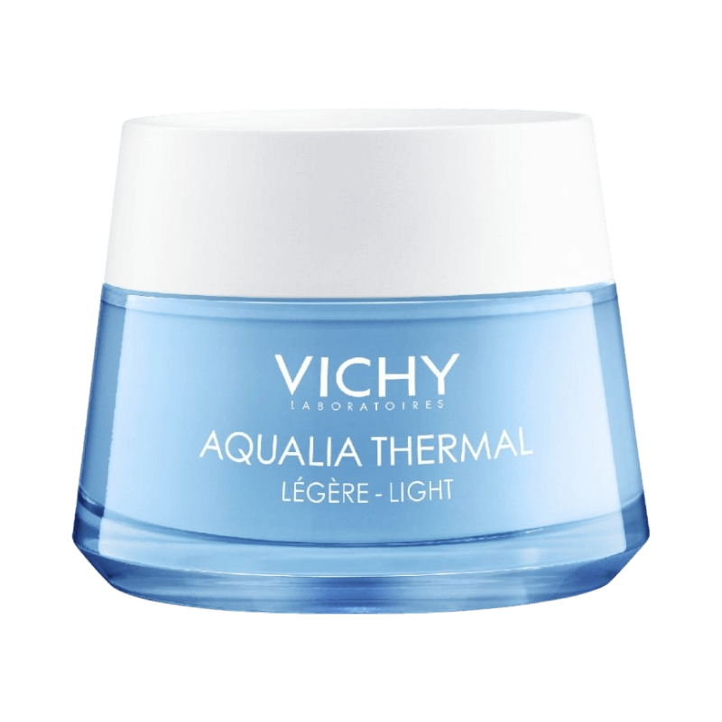 Vichy Aqualia Thermal Light dagkräm med lätt formula för intensiv återfuktning av huden.