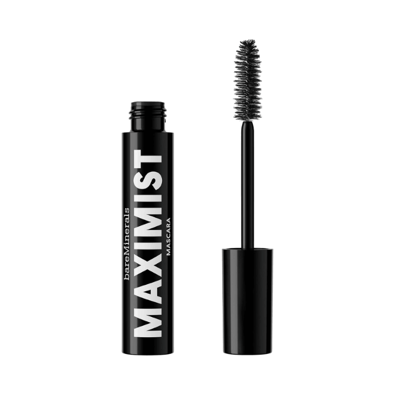 bareMinerals Maximist volymmascara med fiberrik formula och svart borste