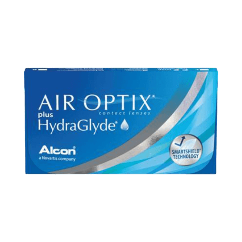 Alcon Air Optix HydraGlyde kontaktlinser med SmartShield-teknologi, 6-pack.